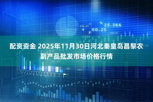 配资资金 2025年11月30日河北秦皇岛昌黎农副产品批发市场价格行情